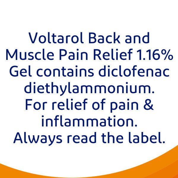 Voltarol Back & Muscle Pain Relief 1.16% Gel 50g GOODS Superdrug   