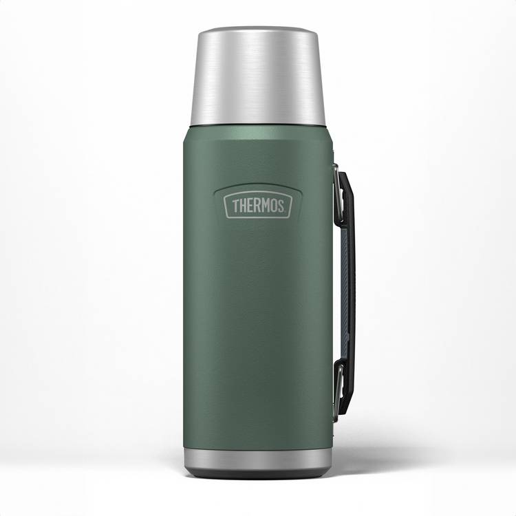 Thermos Icon flask green 1.2L, imported from the UK