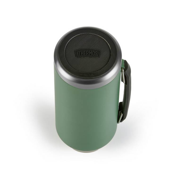 Thermos Icon flask green 1.2L, imported from the UK