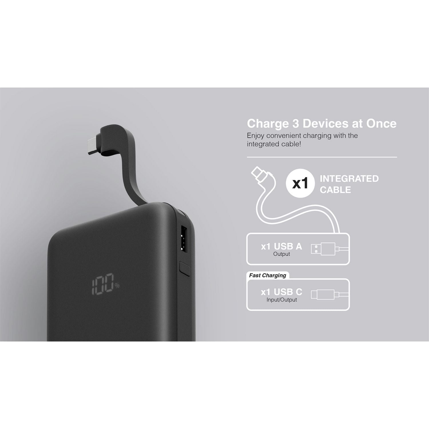 Juice 16000mAh power bank black - British product