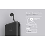 Juice 16000mAh power bank black - British product