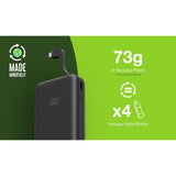 Juice 16000mAh power bank black - British product
