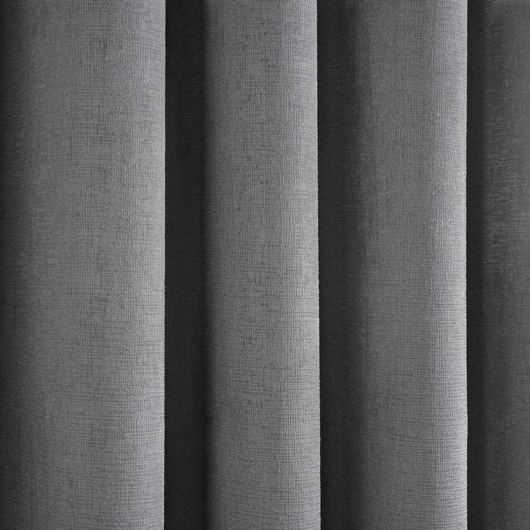 Fusion dim-out curtains silver 117x137cm, imported from the UK