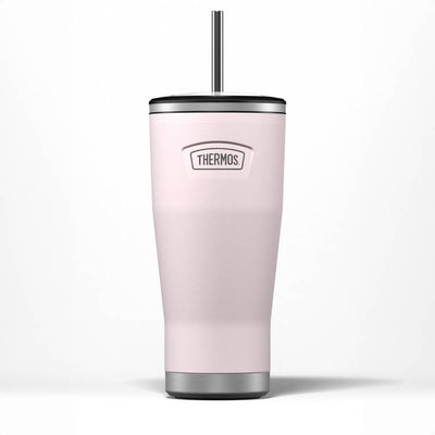 Argos Thermos Icon Pink Straw Cup 710ml- Buy online at McGrocer