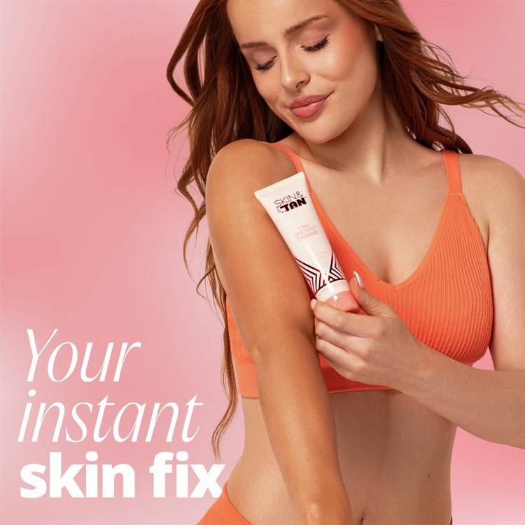 Skin and Tan 1 Day instant tanner 100ml, imported from the UK