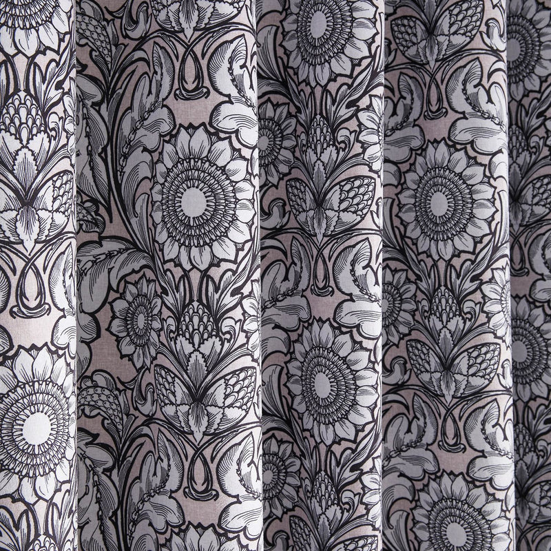 Laurence Llewelyn-Bowen Romilly Eyelet Curtains - Natural - 168x137cm