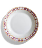 Missoni Home zigzag soup plate 22cm, imported from the UK