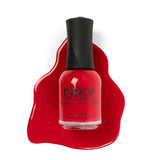 Orly Nail Polish Haute Red 18ml, imported from the UK