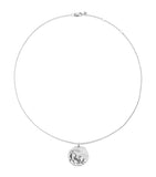 Monica Vinader sterling silver Taurus zodiac necklace - imported from the UK