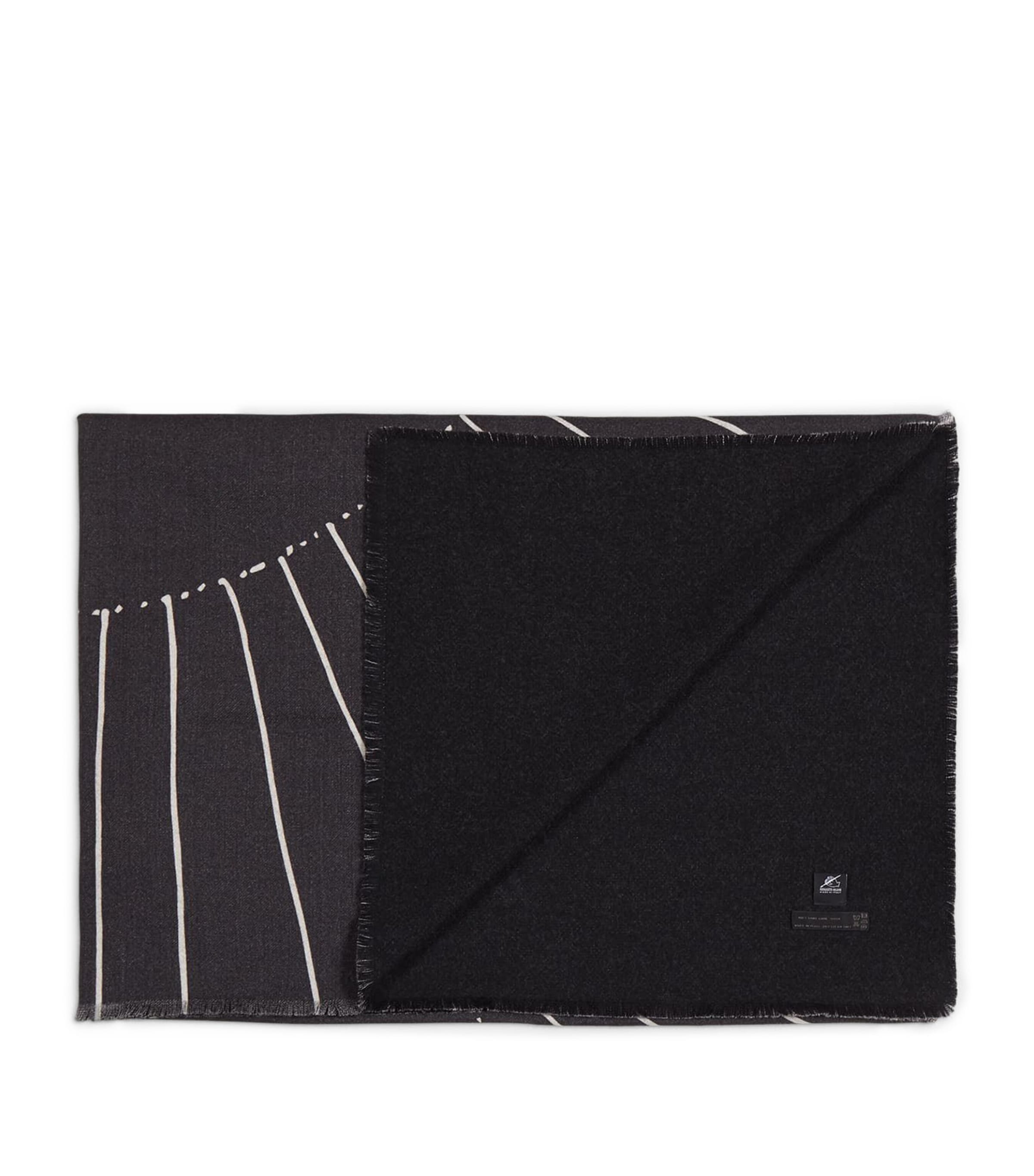 Fornasetti Plaid Solitudine Throw 140cm x 200cm - British product