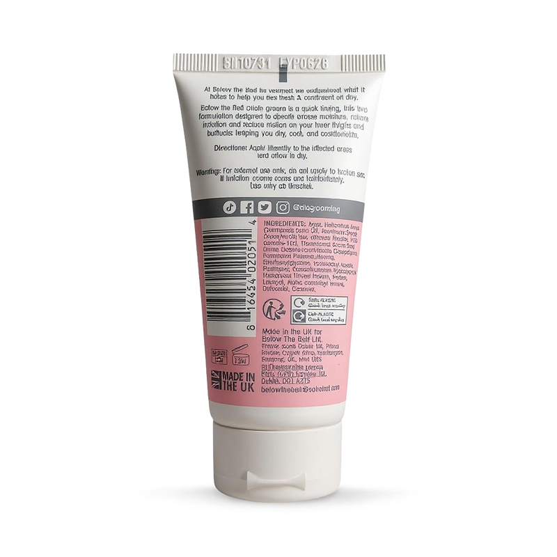Below The Belt Anti Chaffing Cream Fresh Breeze Scent 75ml - British product