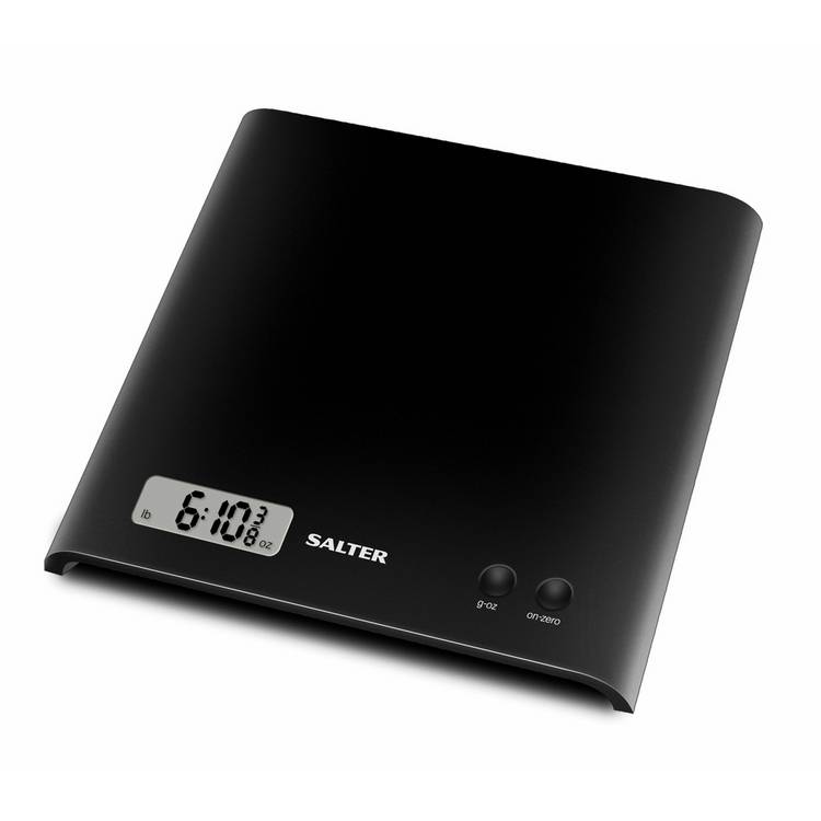 Salter digital kitchen scale black - British product