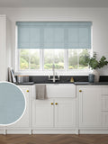 Next Heaven Duck Egg Blue roller blind (British brand)