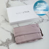 White Lotus Beauty mulberry silk pillowcase and eye mask set (British brand)
