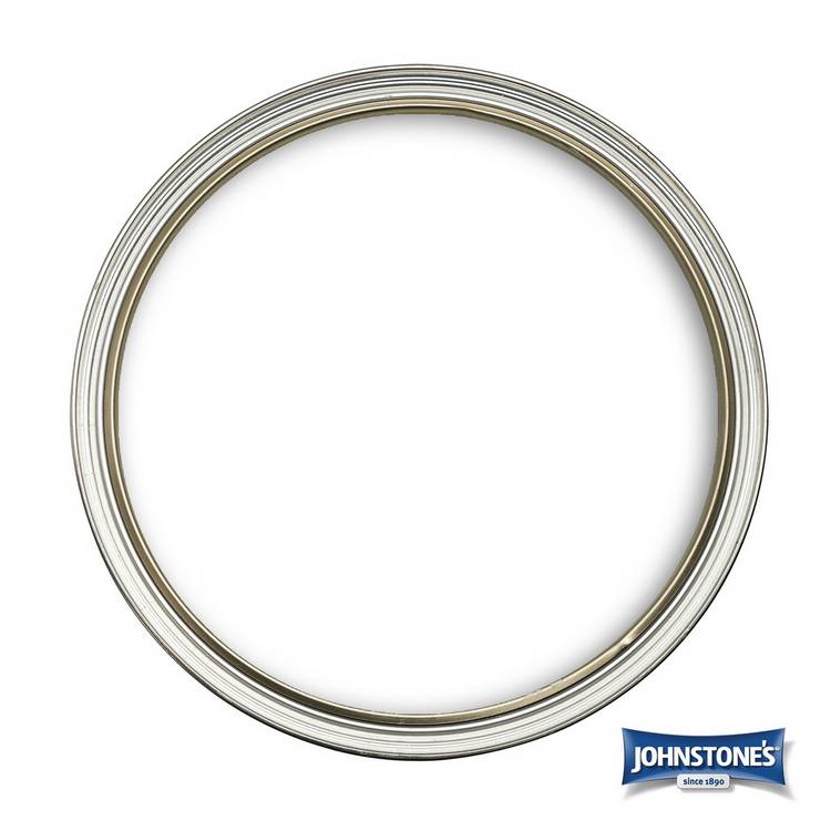 Johnstone's satin paint Brilliant White 2.5L (British brand)