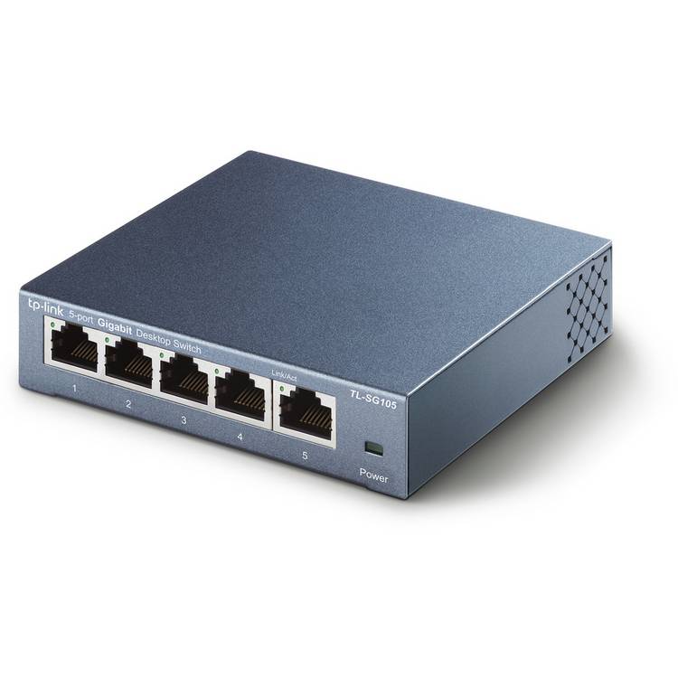 TP-Link TL-SG105 5 port gigabit network switch (British brand)