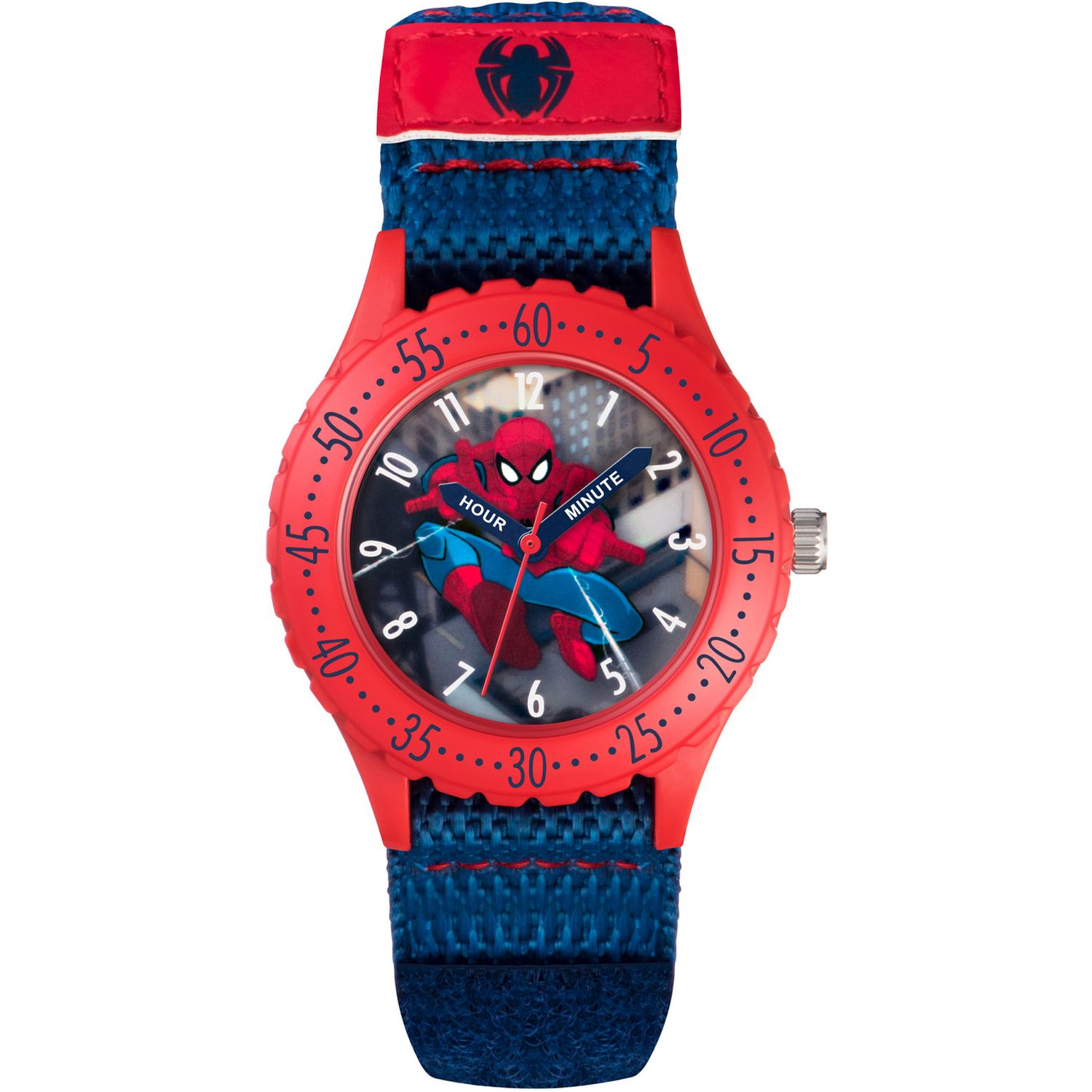 Marvel Spider-Man kids watch blue dial 39mm, imported from the UK