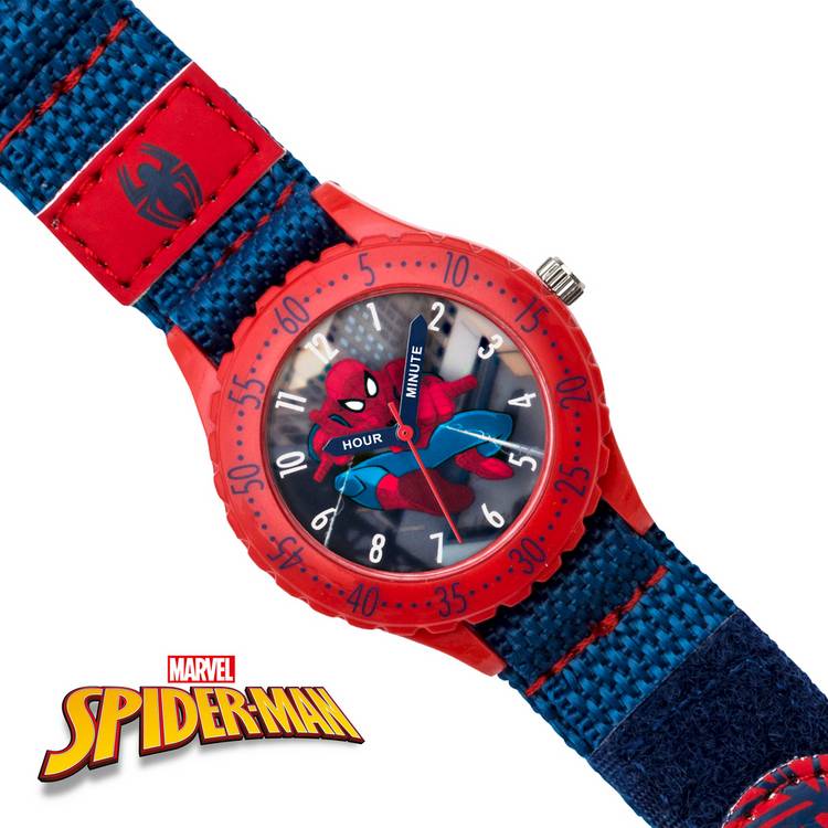 Marvel Spider-Man kids watch blue dial 39mm, imported from the UK