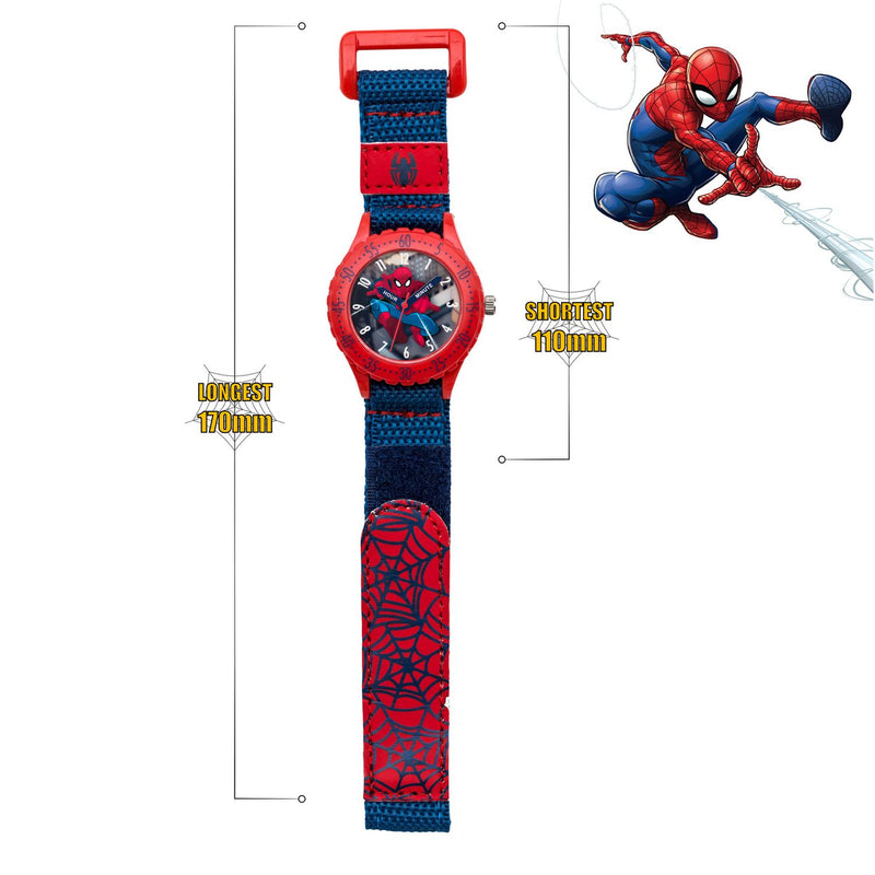 Marvel Spider-Man kids watch blue dial 39mm, imported from the UK