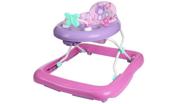 Chad Valley Butterfly Fun Foldable Pink Baby Walker GOODS Argos