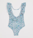 Tartine et Chocolat floral ruffle-trim children's swimsuit 3-12 years (British brand)
