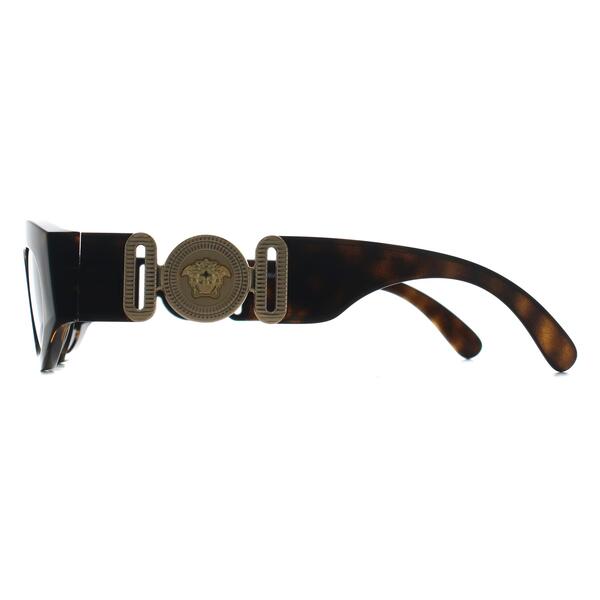 Versace VE4480U sunglasses brown havana dark grey, UK version