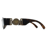 Versace VE4480U sunglasses brown havana dark grey, UK version