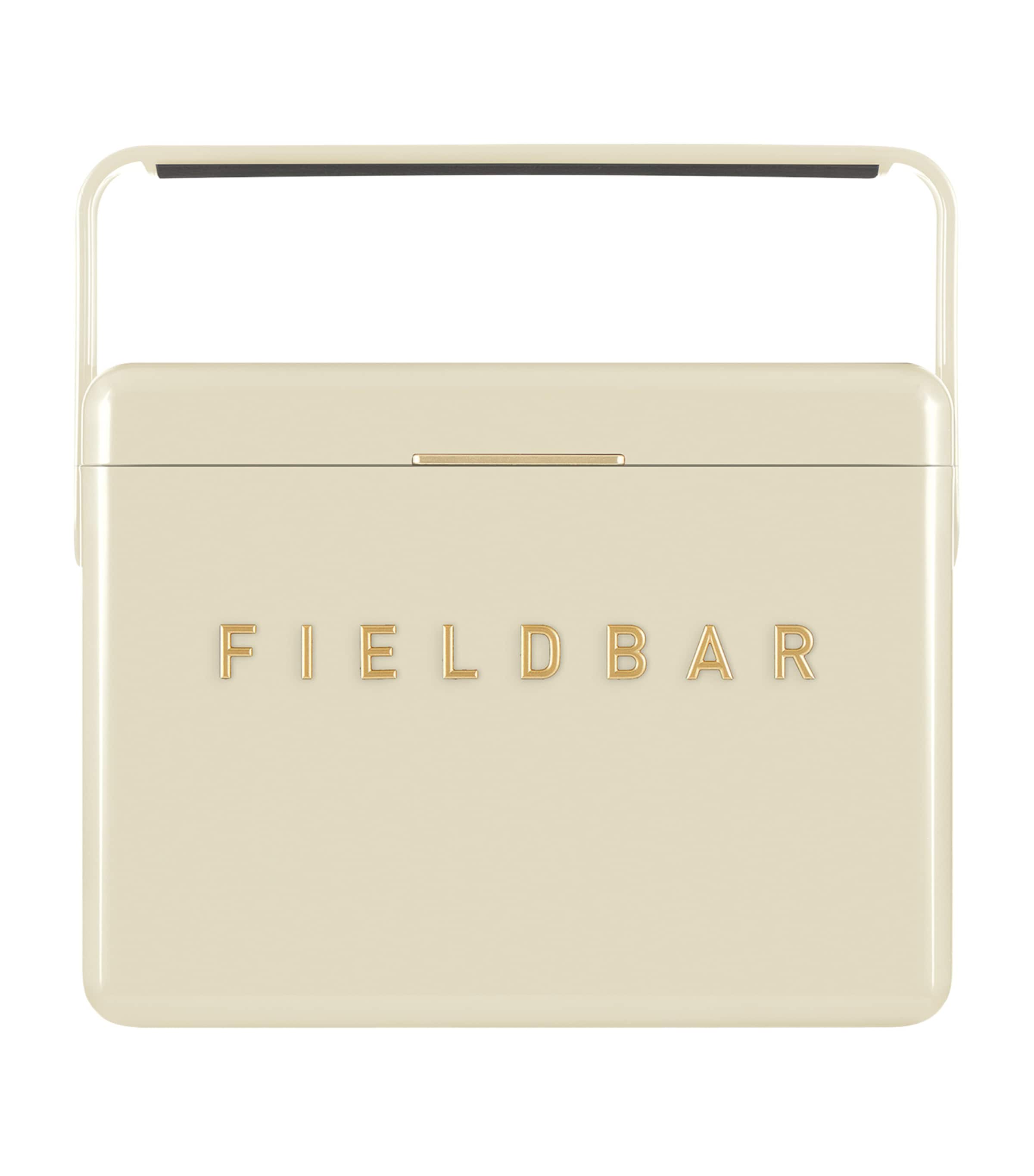 Fieldbar mini bar cooler box with leather sling 4L - British product