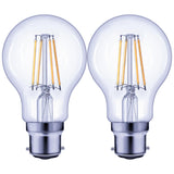 Sainsbury's Home LED Filament Standard 75W BC Light Bulb 2pk GOODS Sainsburys   