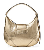 Jimmy Choo gold-tone metallic shoulder bag small bar, UK version
