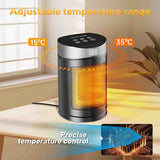 Leaper electric heater with remote control compact, UK version