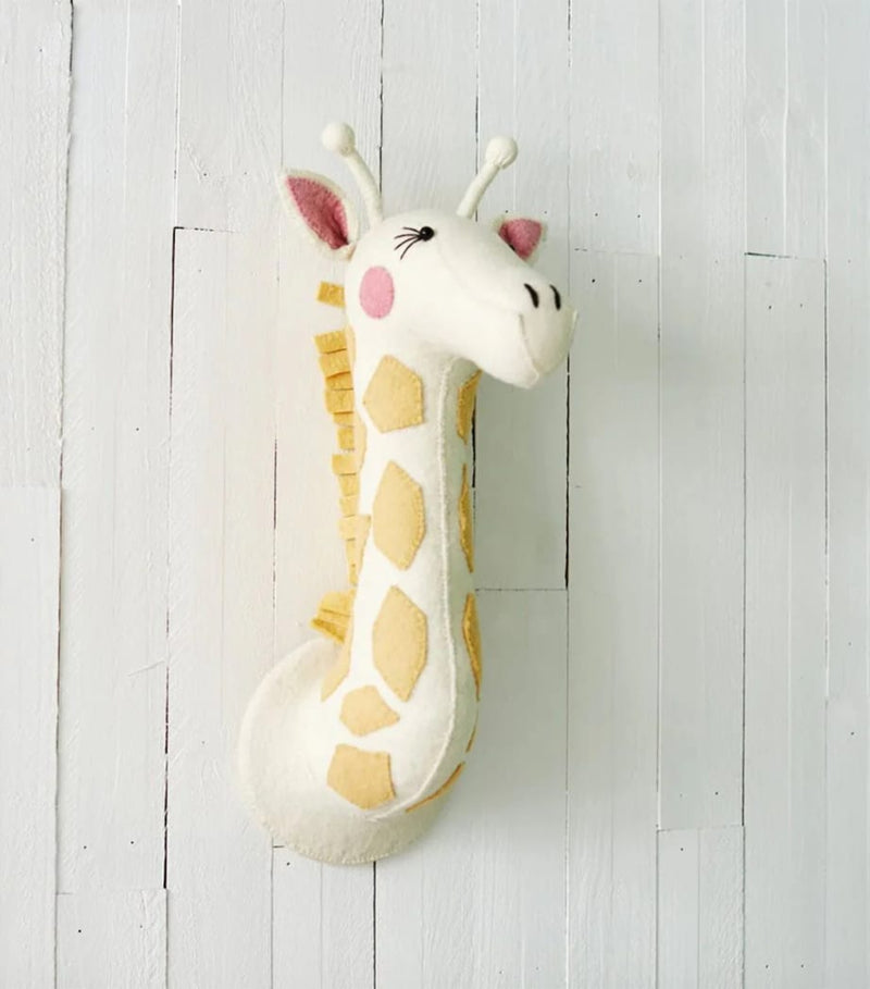 Fiona Walker Large Noah's Ark Giraffe Head Decoration 65cm - British product