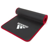 Adidas 10mm Training Exercise Mat - Red GOODS Superdrug   