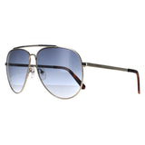 Guess GU00059 gold gradient aviator sunglasses for men, UK version