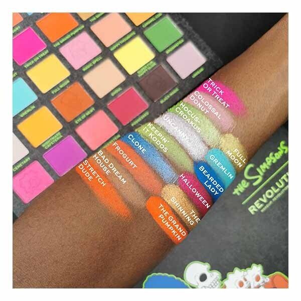 DNR Revolution The Simpsons Shadow Palette Spooktacular GOODS Superdrug   