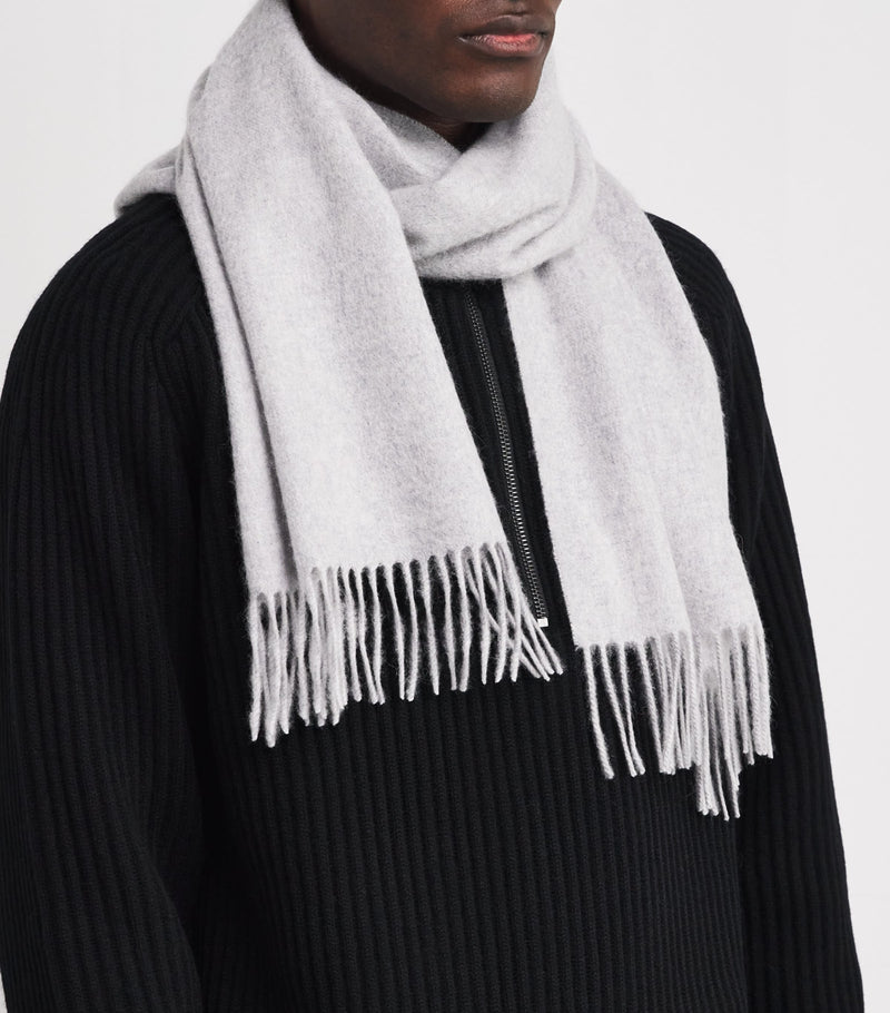 Harrods Cashmere Woven Scarf 32.5cm Width, UK version