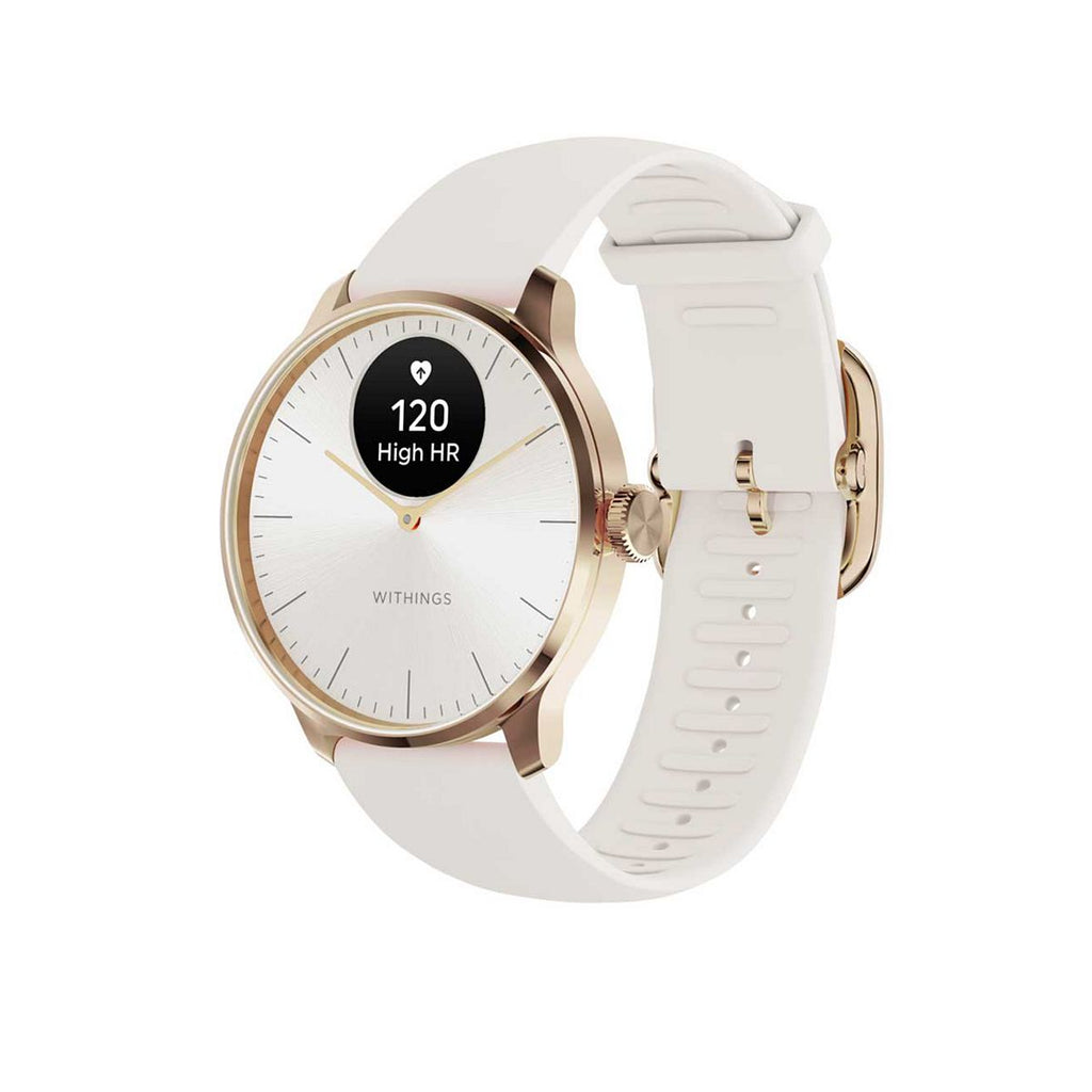 Withings Scanwatch Light Rose Gold White