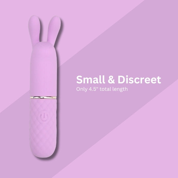 Nauti Petites 10 speed rabbit ears vibrator, imported from the UK