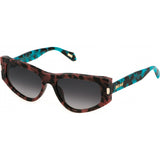 Just Cavalli SJC034 brown acetate sunglasses 55mm, imported from the UK