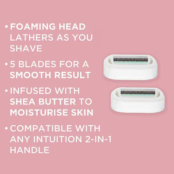 Wilkinson Sword Intuition 2in1 moisture refill blades 3 pack, UK version