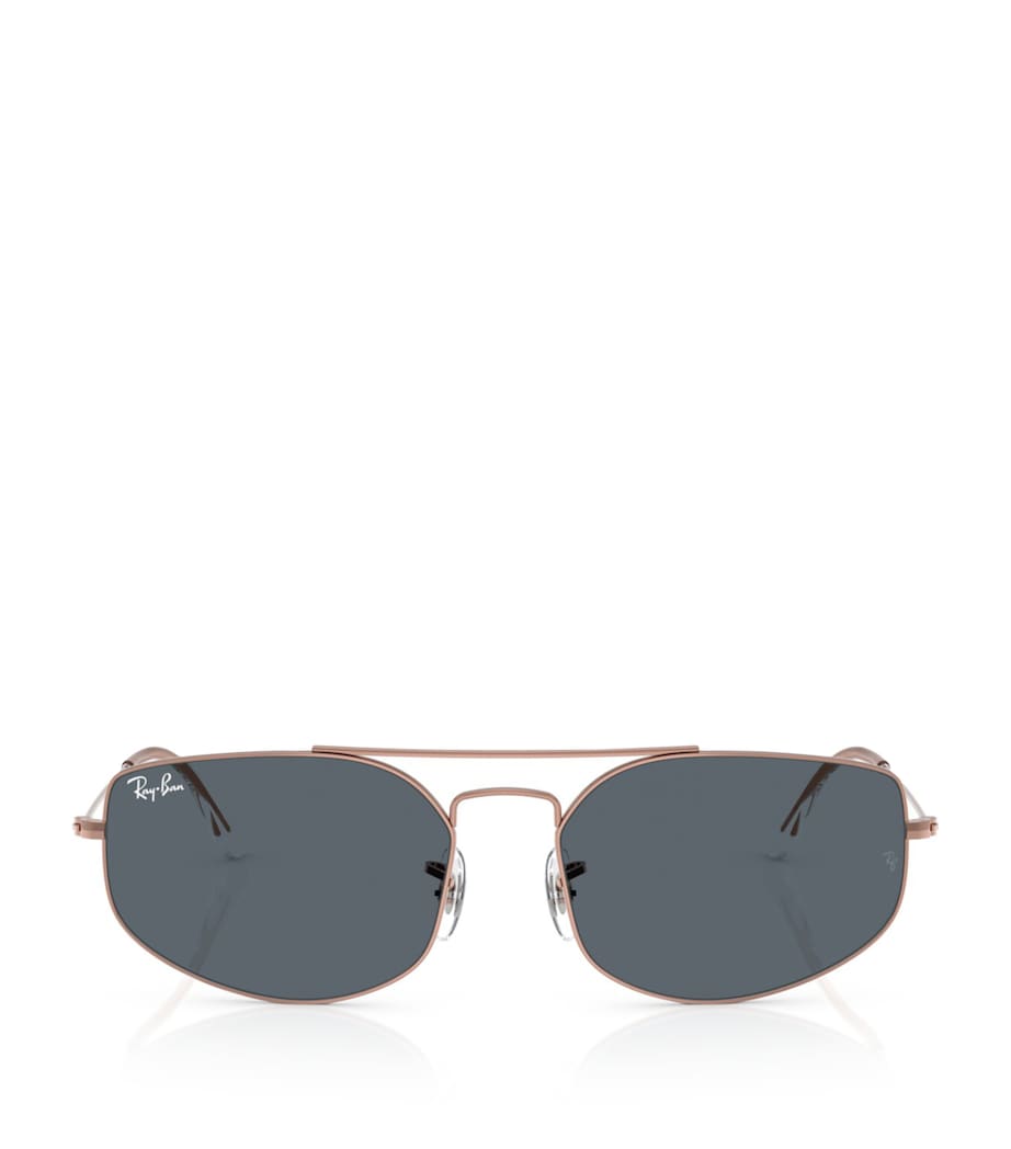 Ray-Ban Explorer V aviator sunglasses metal frame, UK version