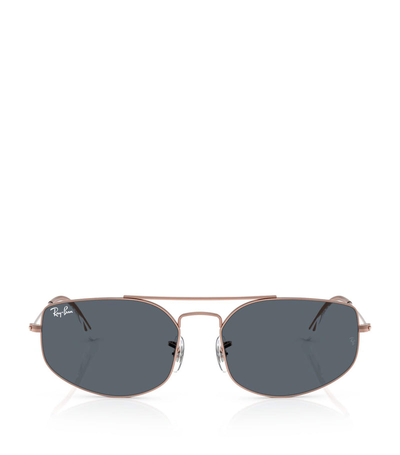 Ray-Ban Explorer V aviator sunglasses metal frame, UK version