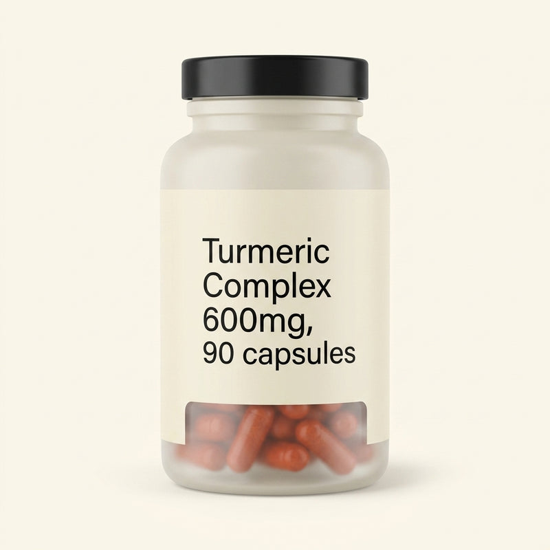 Holland & Barrett turmeric complex 90 capsules, imported from the UK