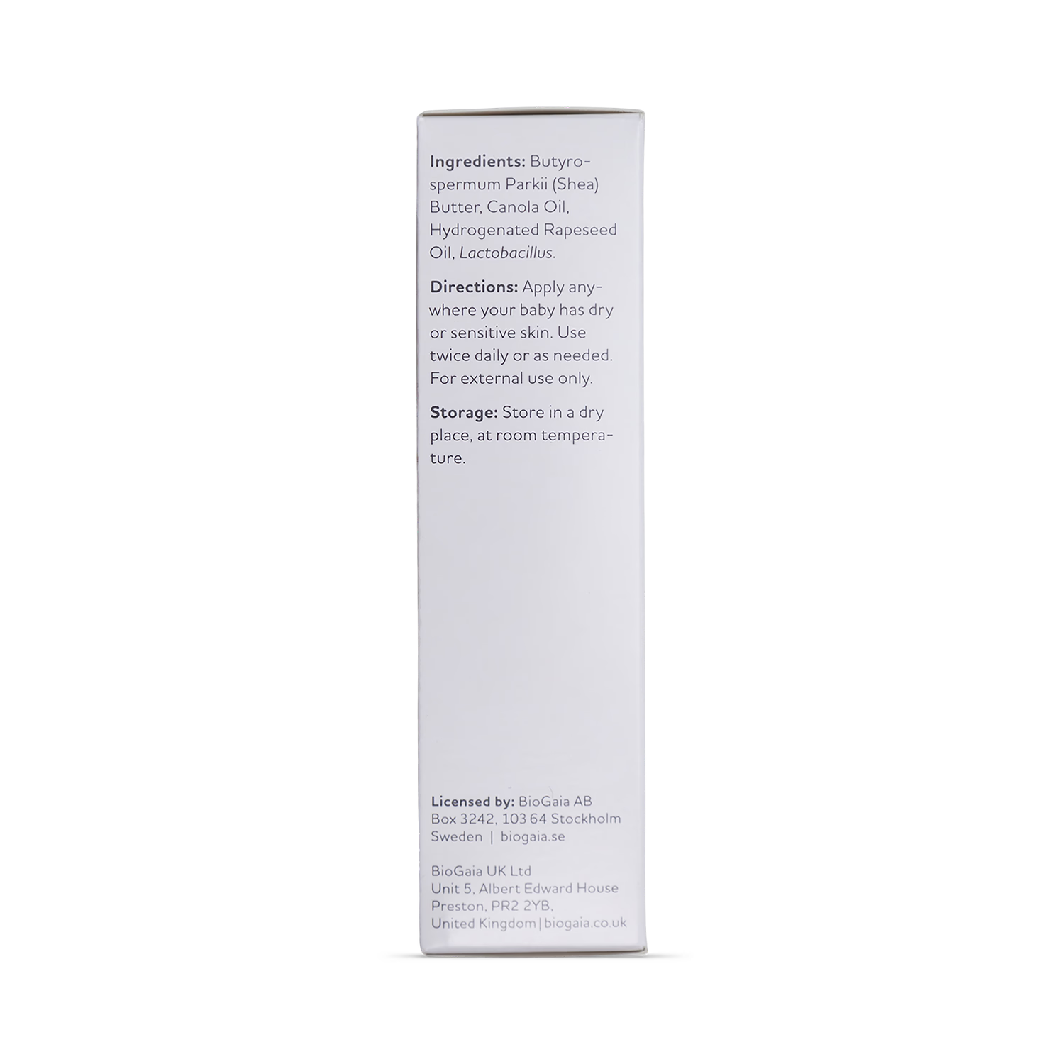 BioGaia Aldermis baby ointment 23g, UK version