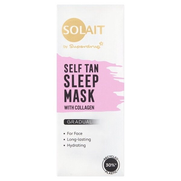 Superdrug Solait Overnight Tan Mask with Collagen 50ml GOODS Superdrug   