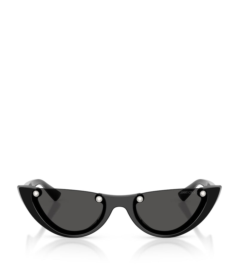 Jimmy Choo oval sunglasses acetate frame, UK version