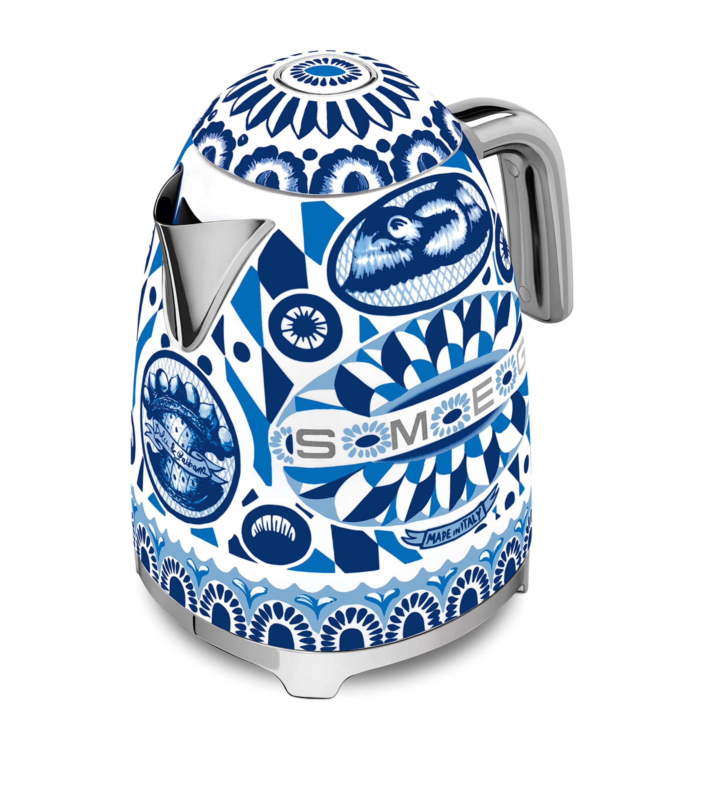 Smeg x Dolce & Gabbana Blu Mediterraneo electric kettle 1.7L (British brand)