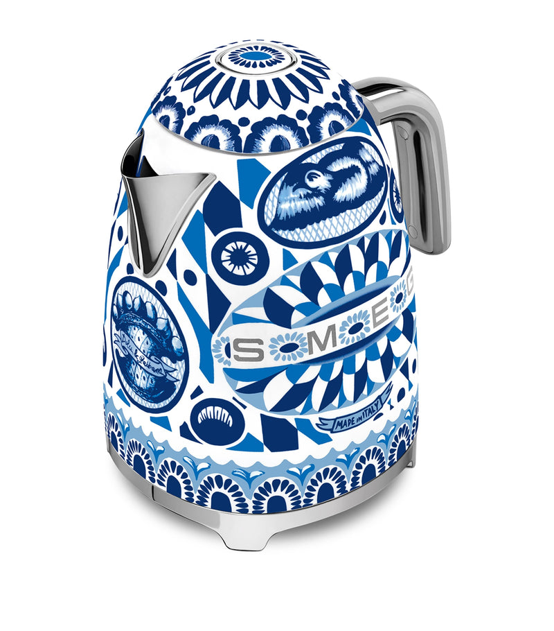 Smeg x Dolce & Gabbana Blu Mediterraneo electric kettle 1.7L (British brand)