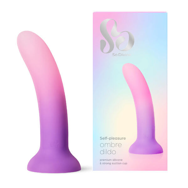 So Divine Ombre Real Skin Feel 6 inch dildo (British brand)
