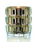 Baccarat Rouge 540 candle and votive set with geometric crystal design - British product